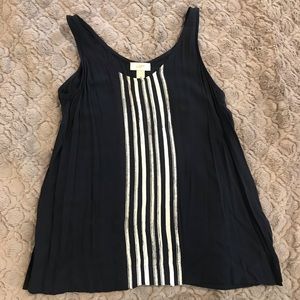 LOFT Navy Blue Blouse